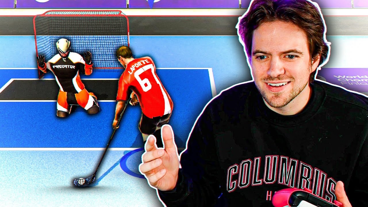 BALL HOCKEY GAME...BETTER THAN NHL 26?!