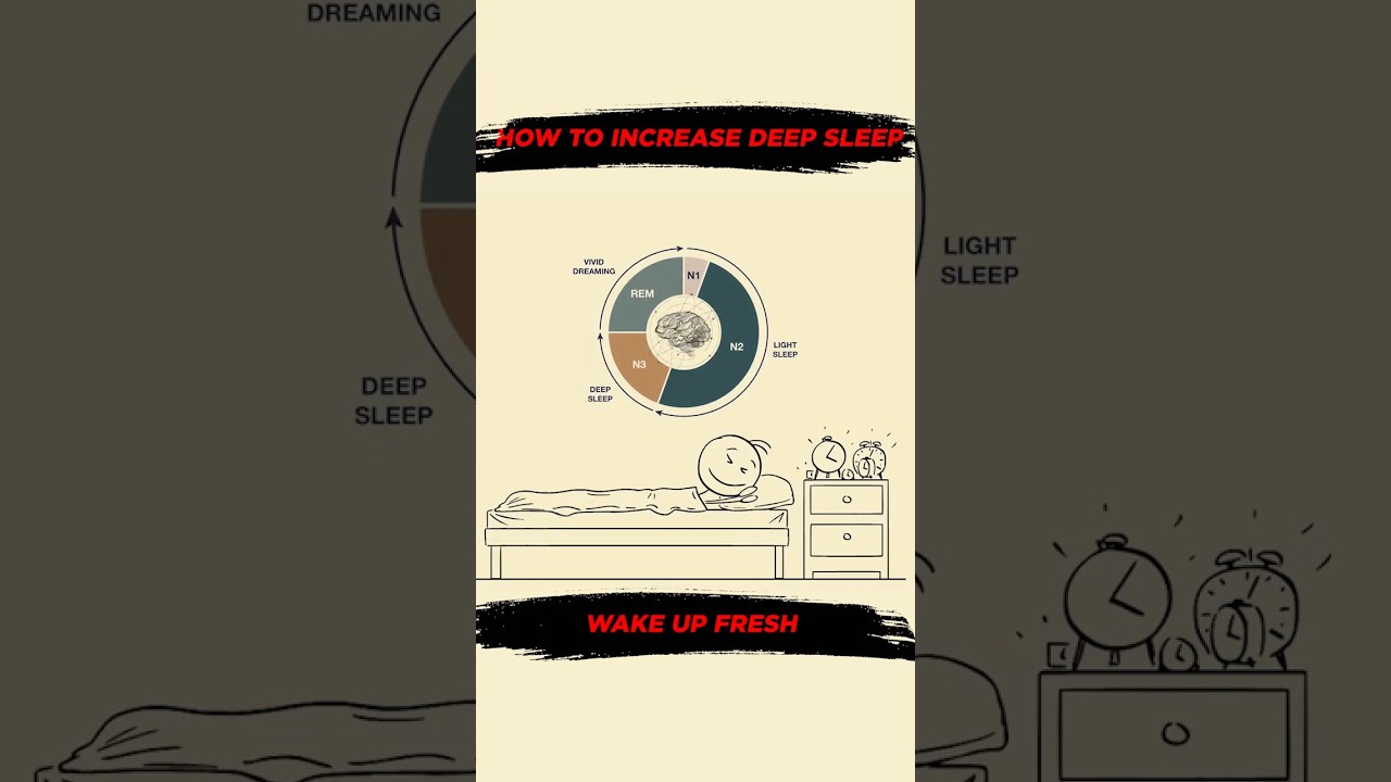 How to Increase Your Deep Sleep & Wake Up FRESH (No Supplements!)