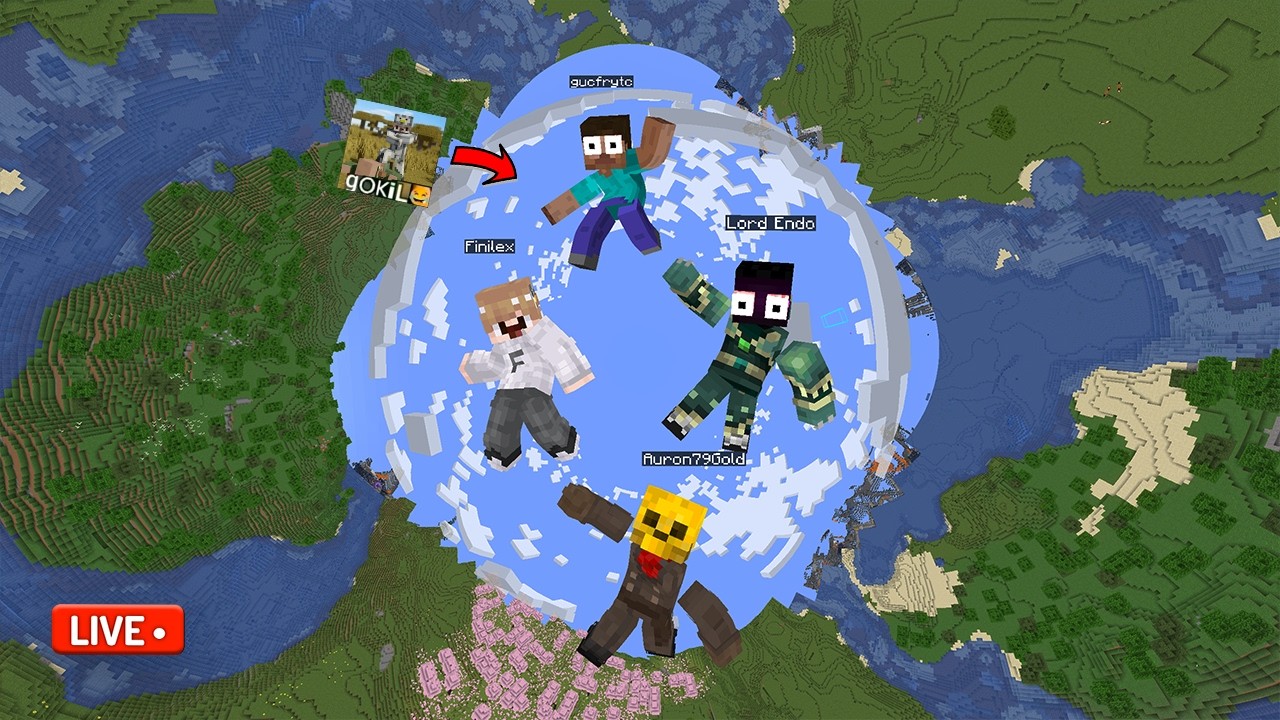 Minecraft Tapi Dunia-Nya Jadi Bulet!! @LordEndo