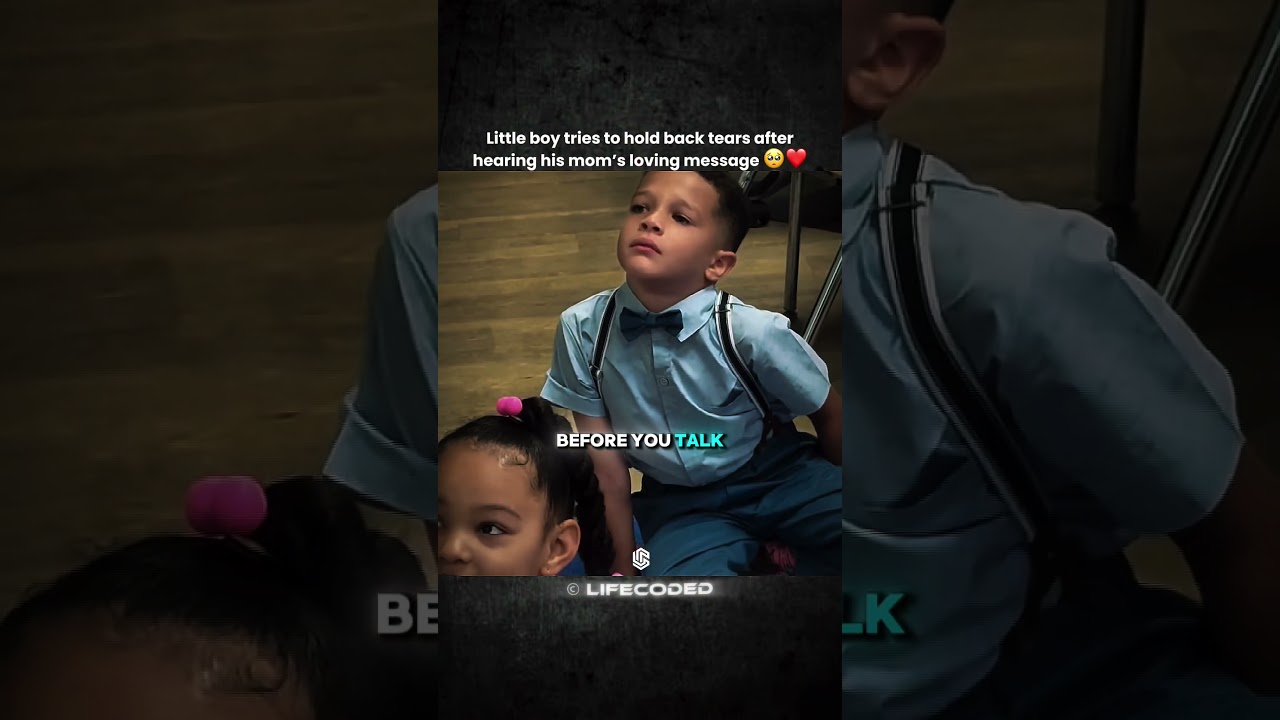 Their teacher asked each kid’s parents to send a video to appreciate their kids #core #kids