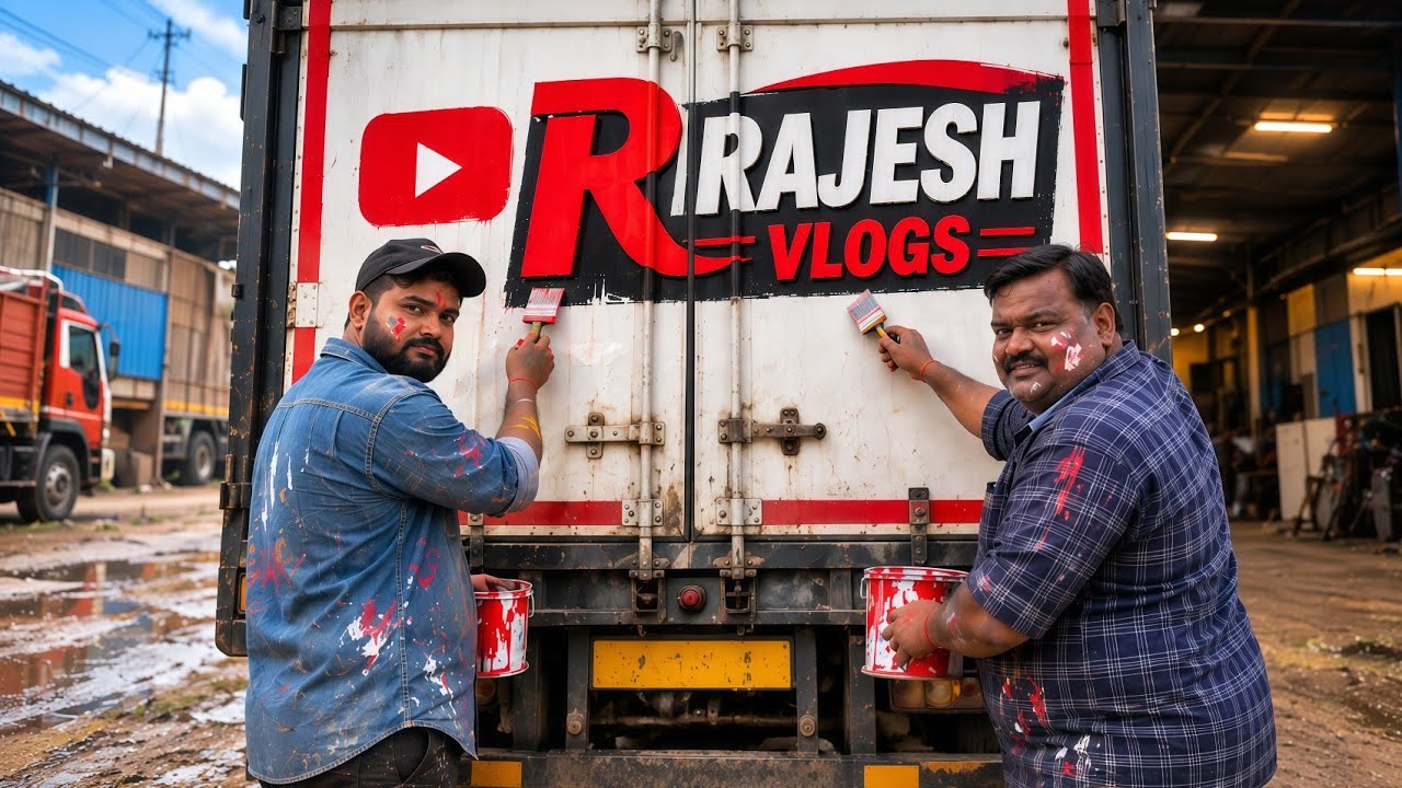 Finally Truck Ka Colour Work Start Ho Gaya Last Work Of Our Luxury Truck ❤️ || Kab Hai Delivery ?