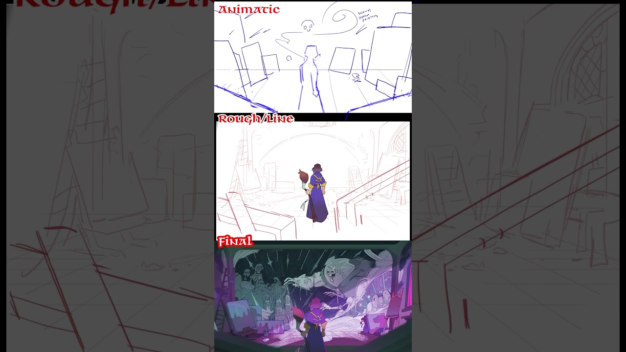[PW Fates] Trailer Animation Process  #gaming #powerwellgame #animation