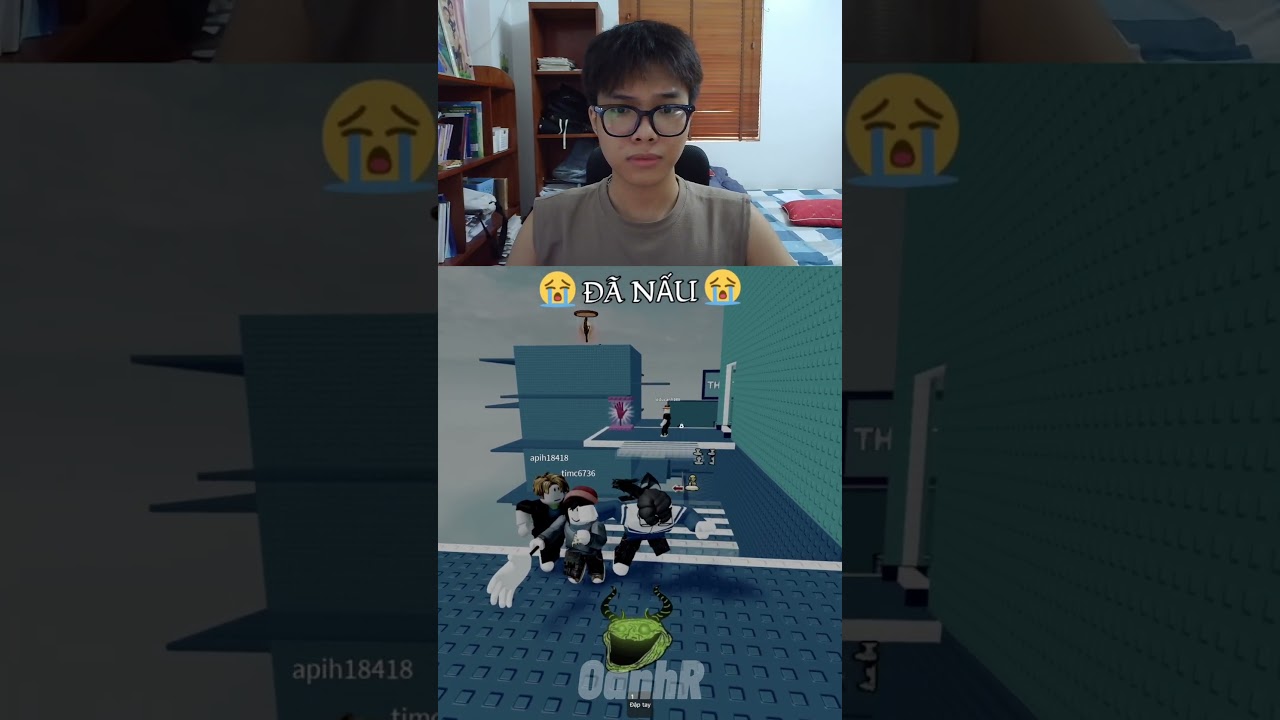 OanhR leo tháp nhạc Phonk và cái kết #roblox #oanhr #shorts