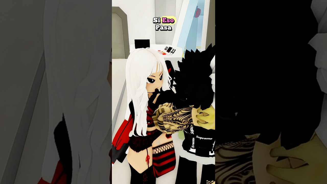 Tuve que morder a mi novio! #brookhaven #roblox #short #roleplay #robloxstory #cuttiebubble