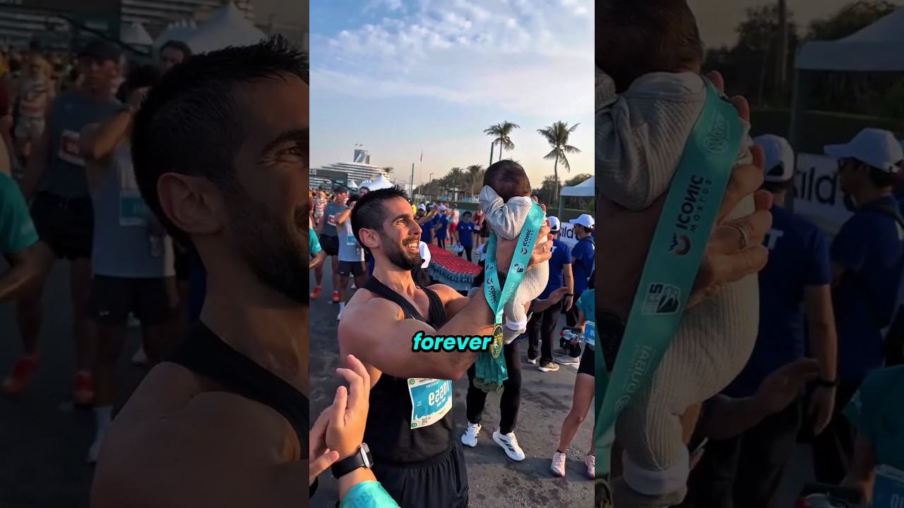 He Chose His Daughter Over the Race 🥹❤️