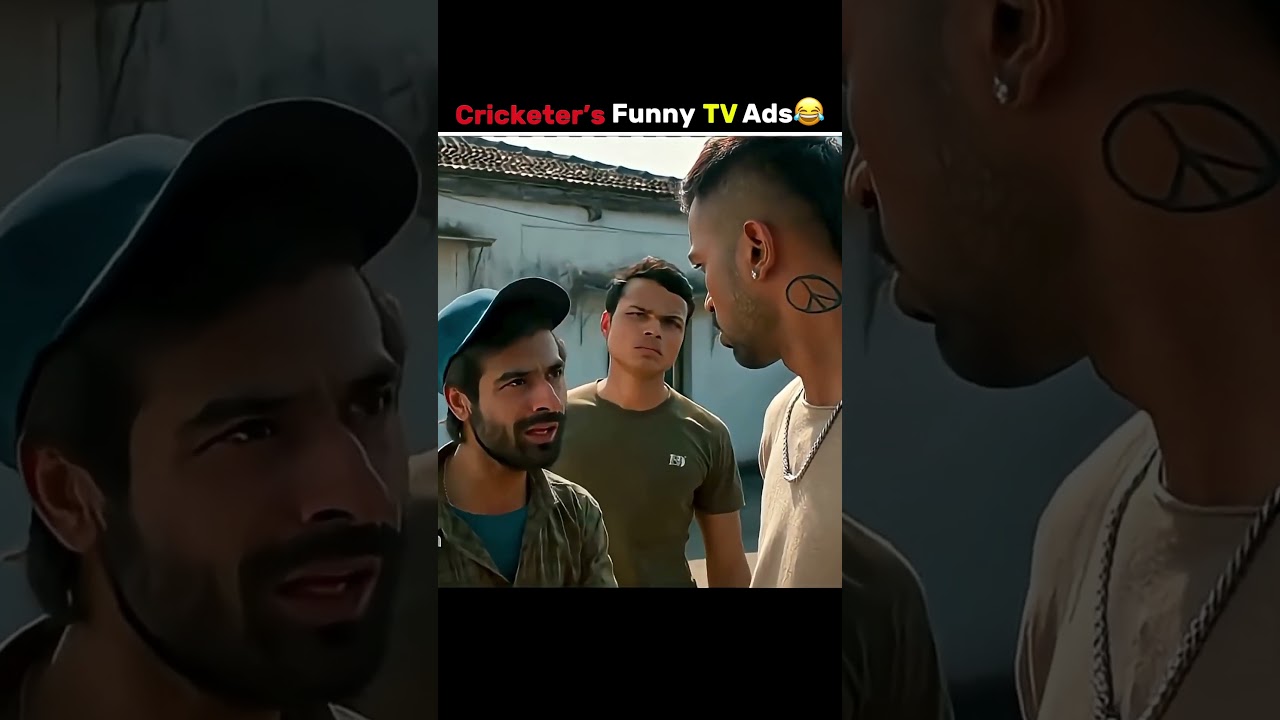 Cricketer’s Funny Tv Ads 😂 II  #shorts #cricket