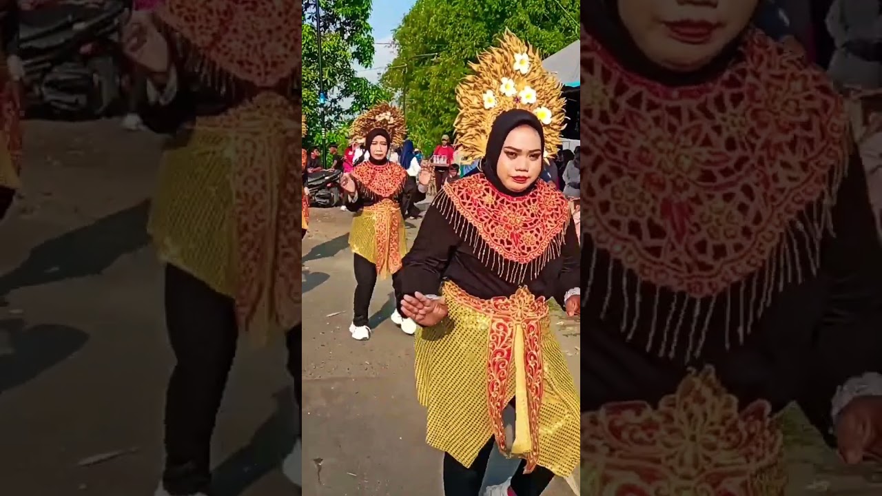 barisan ibu²karnaval cakep#cover #music #dance #dancer