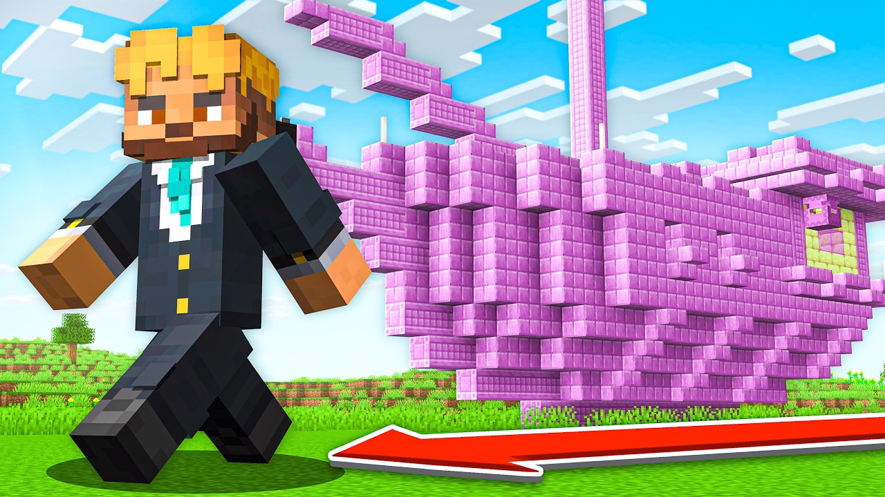 Minecraft, But Walking Spawns Structures (LIVE)