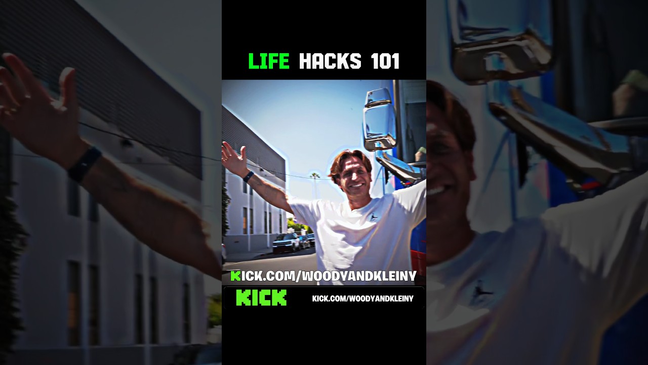Woody and Kleiny Life hacks 101 #viral #woodyandkleiny #kick