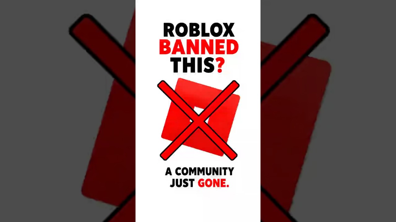 Roblox Actually BANNED THIS??😭😭