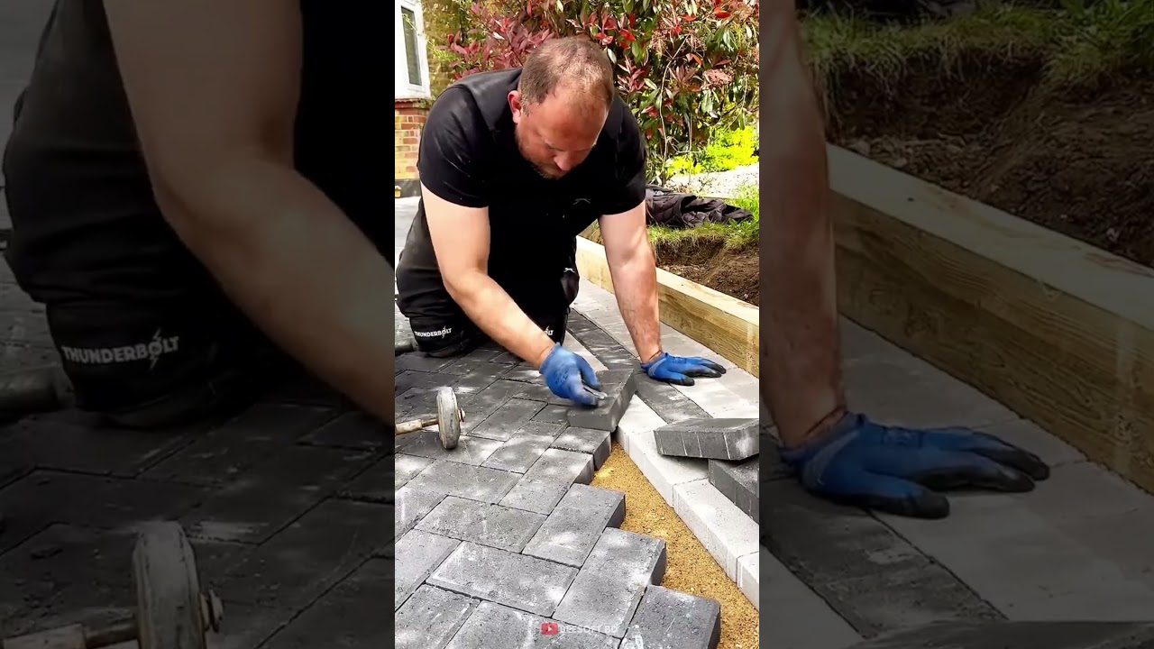 He Tried to Finish the Job Himself! 😂🧱