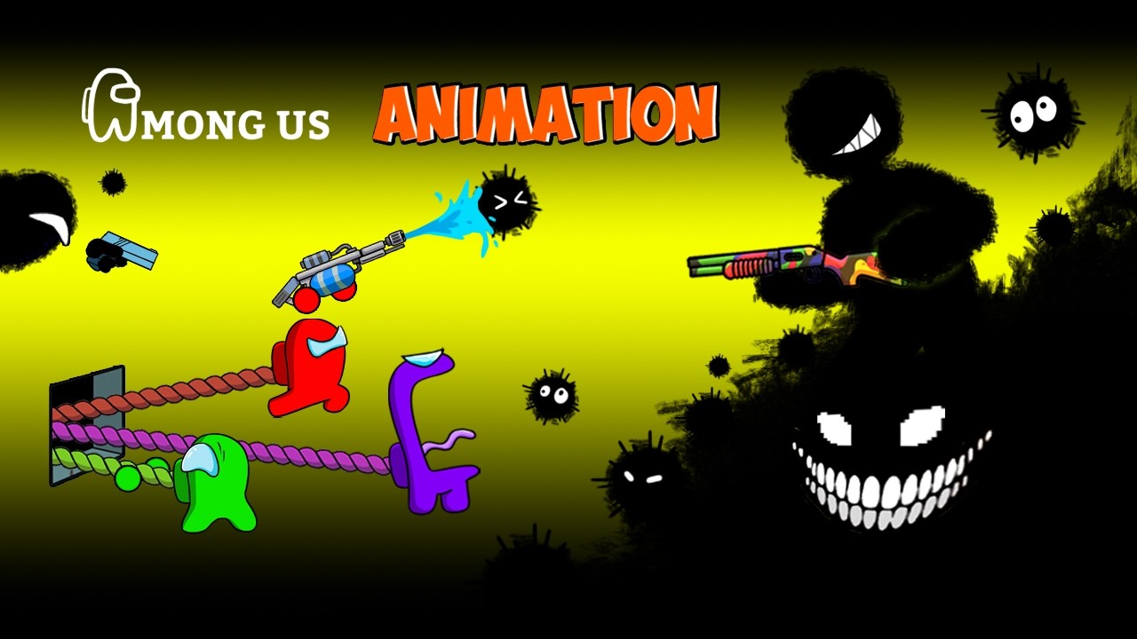 [어몽어스 Among Us] Escape Meccha Chameleon: Moldwasher but 9999 Entities  - AMONG US FUNNY ANIMATION