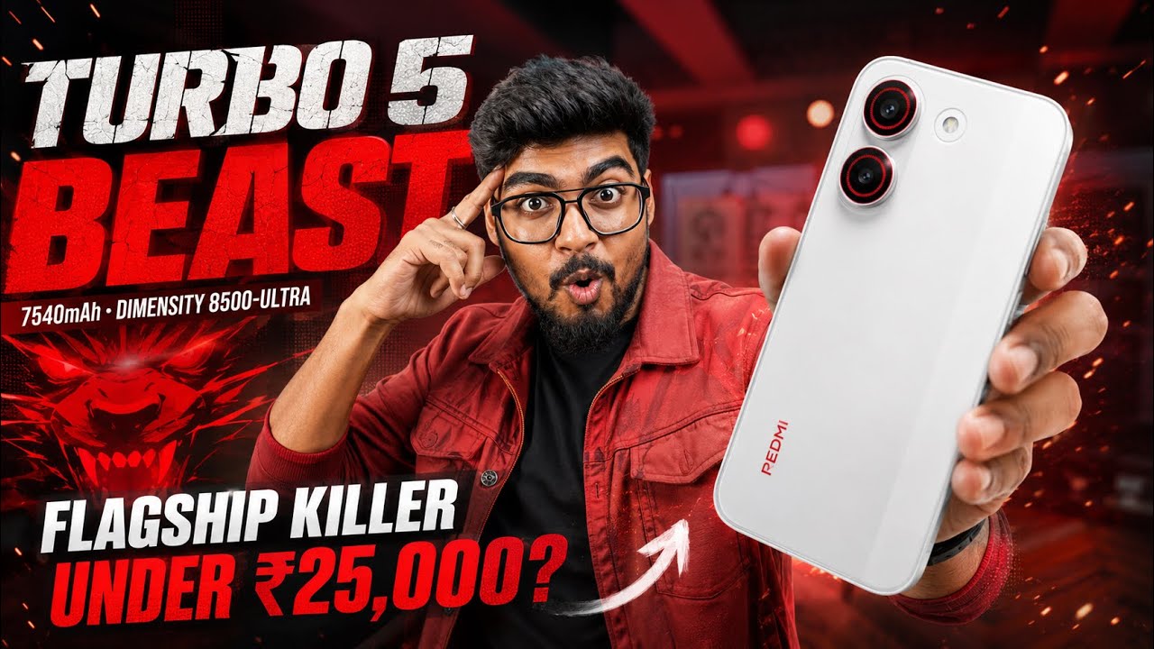 Best Gaming Phone Under ₹35000 💥Redmi Turbo 5 Review. #smartphone 