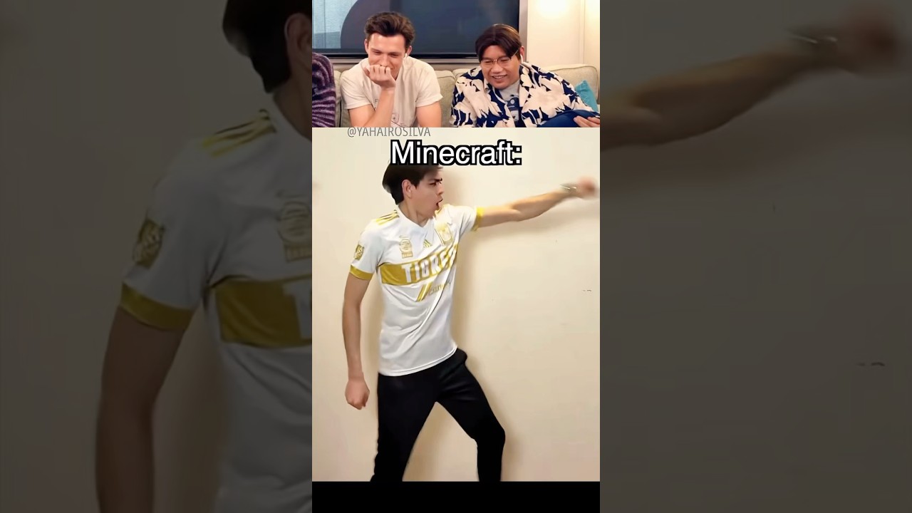 Try Not To Laugh: Minecraft Edition 😂 97 #funny #viralvideo #shorts #tomholland