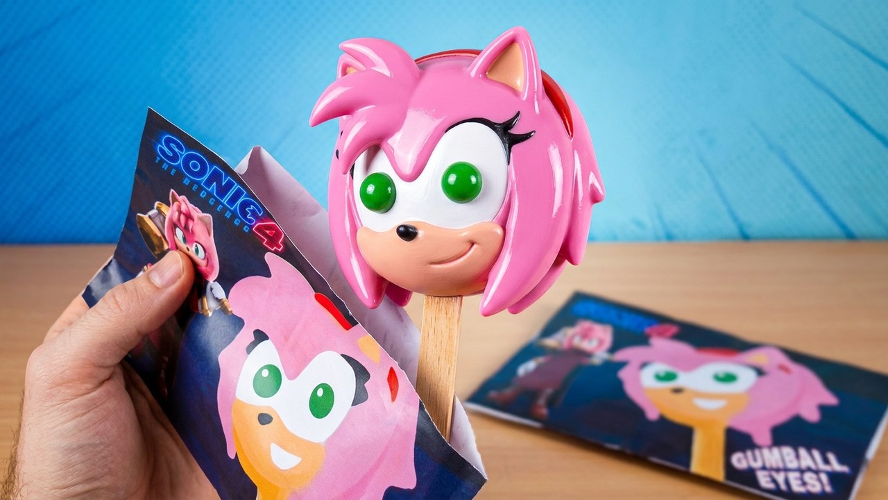 Amy Rose Popsicle From Sonic 4