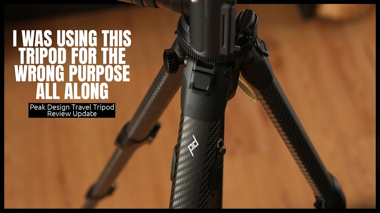 I Was Using This Wrong | Peak Design Travel Tripod Review UPDATE