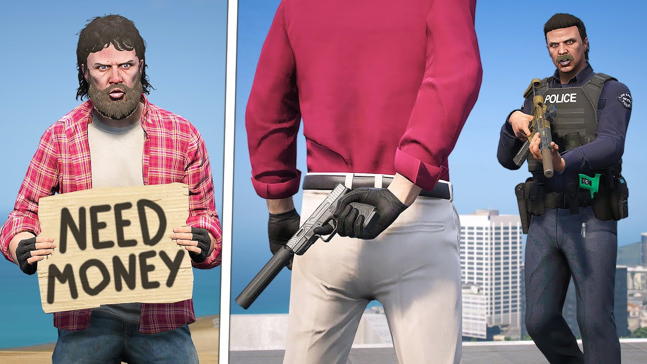Rags to Riches as Hitman in GTA 5 RP..