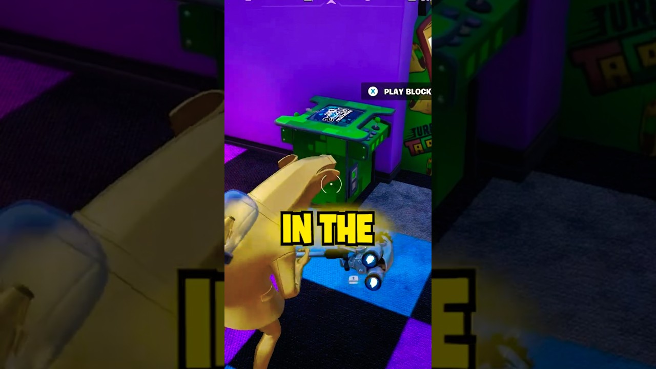 I BEAT The Fortnite Arcade Game... 🎮😱