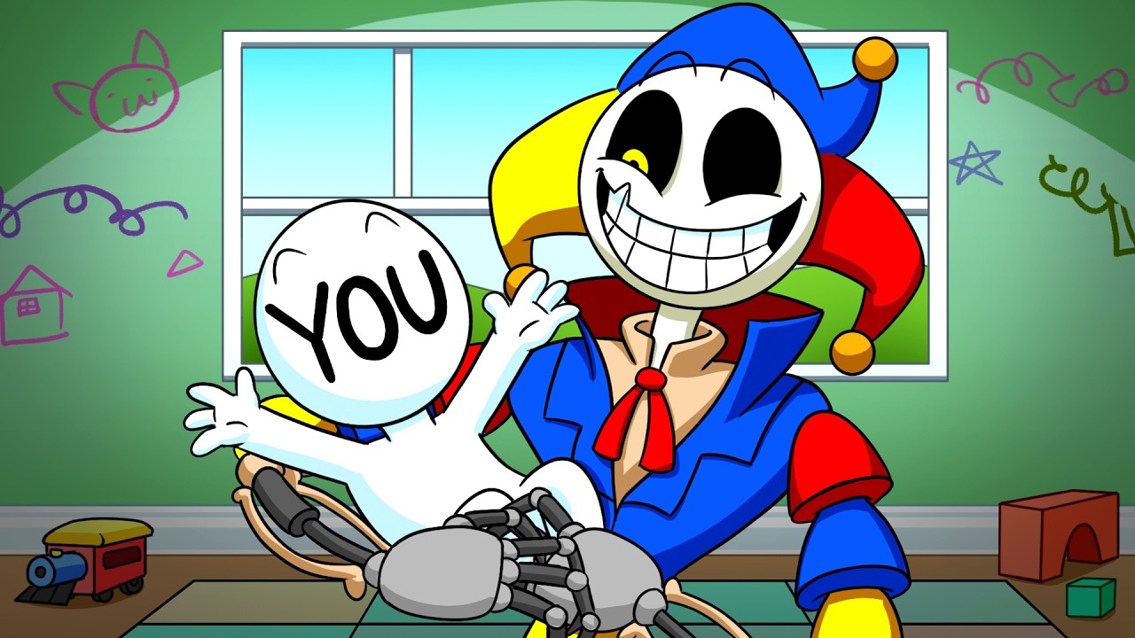 YOU are ADOPTED by the PROTOTYPE! (Poppy Playtime Animation)