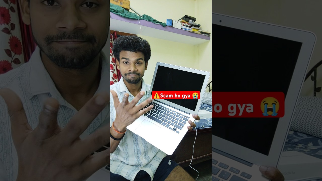Flipkart ne macbook scam kr diya 🙄 #shorts #macbook #flipkartscam