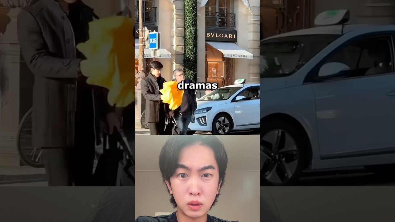 Paragua amarilla significa el amor en Corea