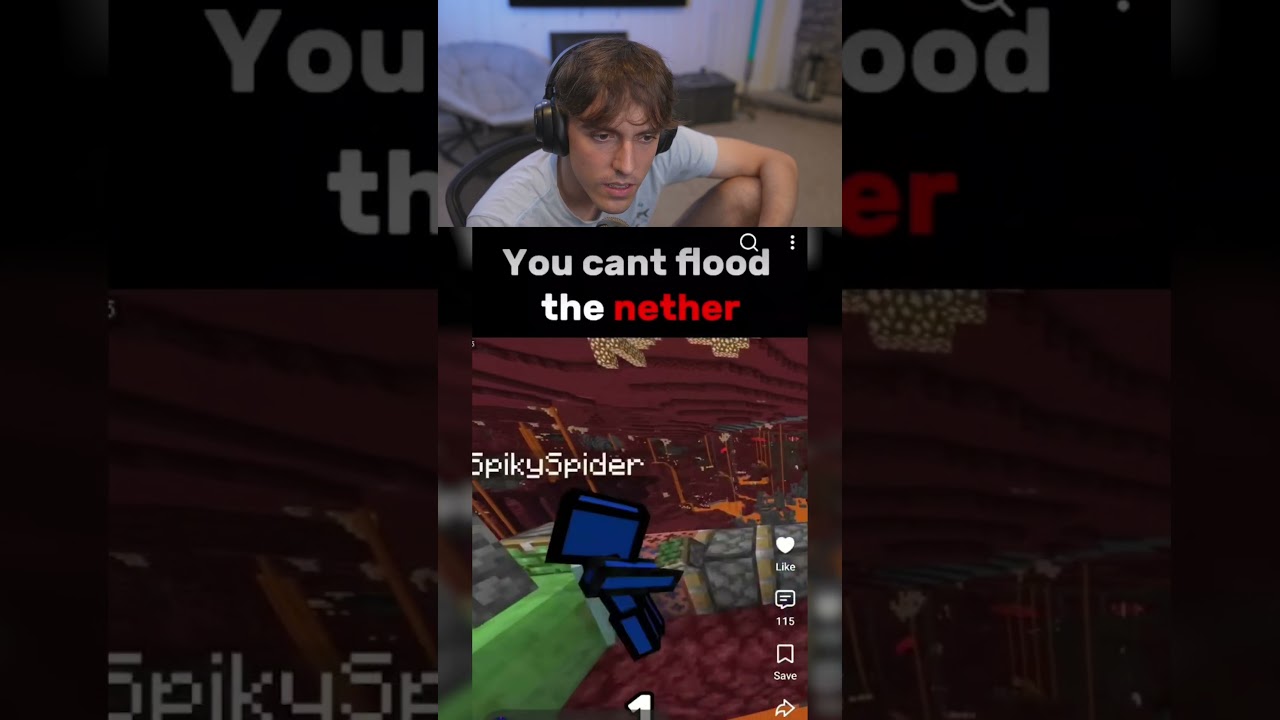 you cant flood the nether