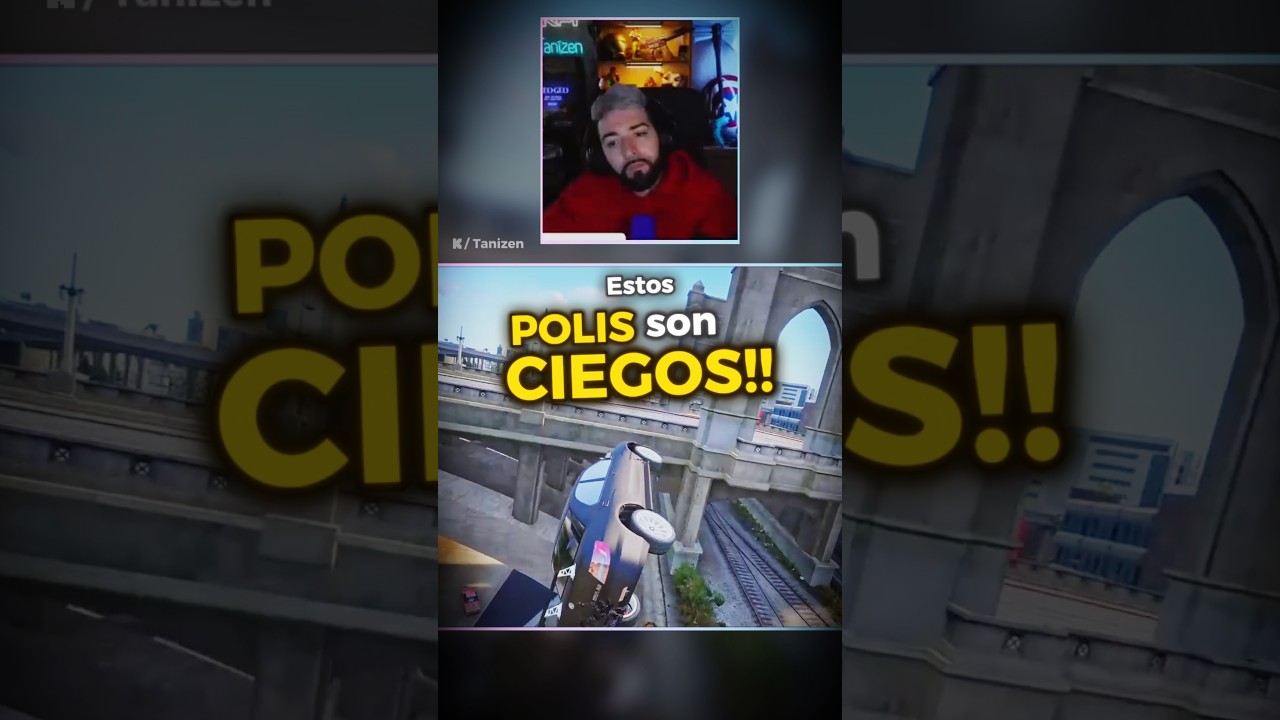 COMO NO ME VIERON LOS POLIS?? #gta  #gta5  #gtav  #gtaroleplay  #tanizen