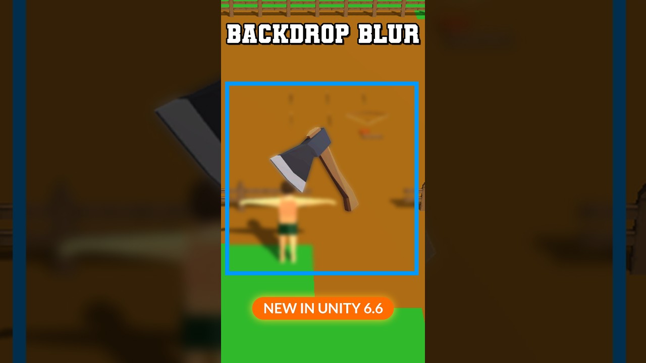 New in Unity 6.6 - Backdrop Filters
