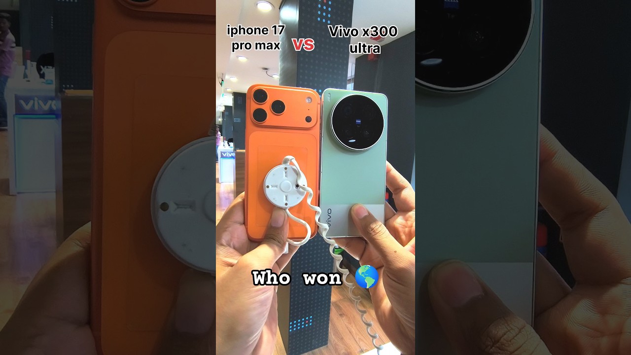 iPhone 17 Pro Max vs Vivo X300 Ultra! 🤯 The Ultimate Camera Showdown #iphone17promax #vivox300ultra