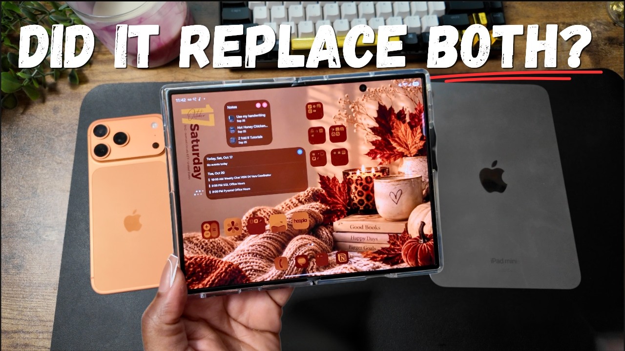 I Replaced My iPhone AND iPad Mini With the Galaxy Z Fold 8