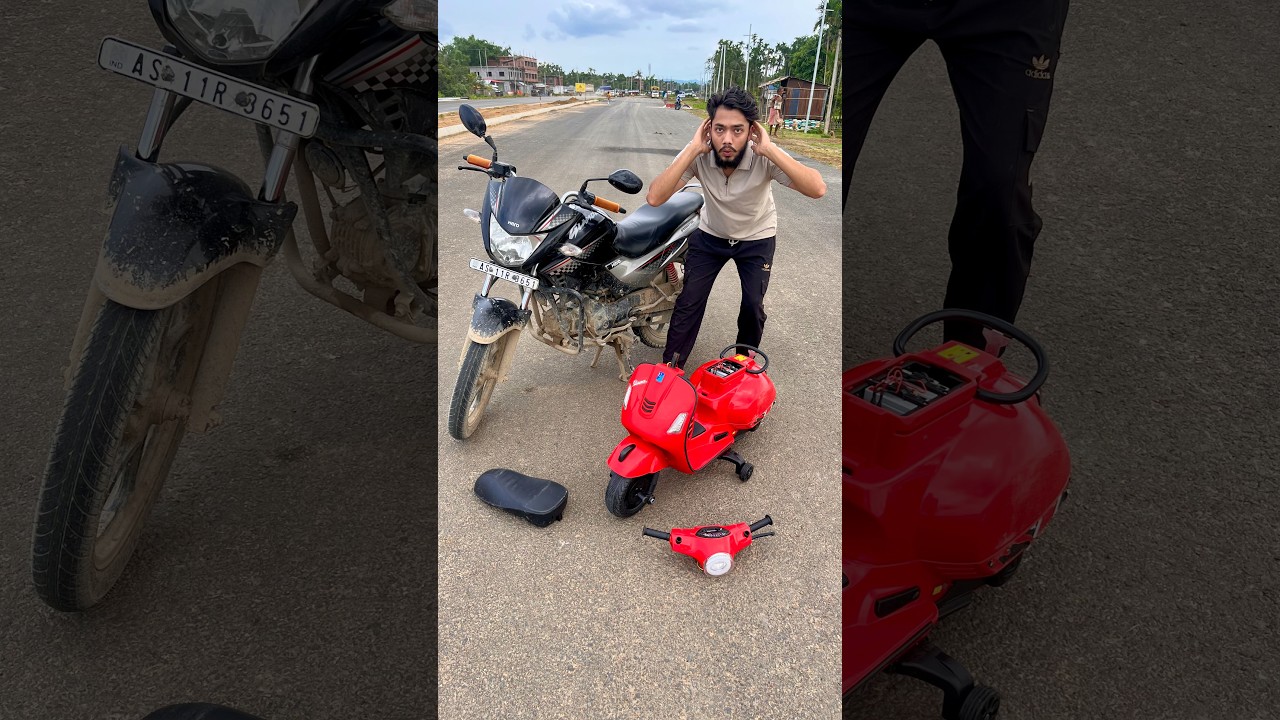 Aske Zx10R Glamour Bike and Amar Viral Rc Vaspa Scooter Testing 😍