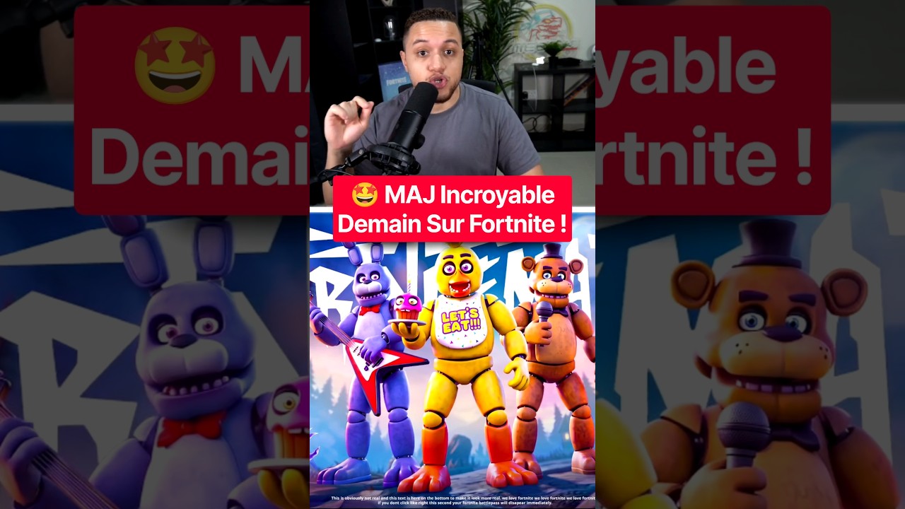MAJ Incroyable Demain Sur Fortnite !