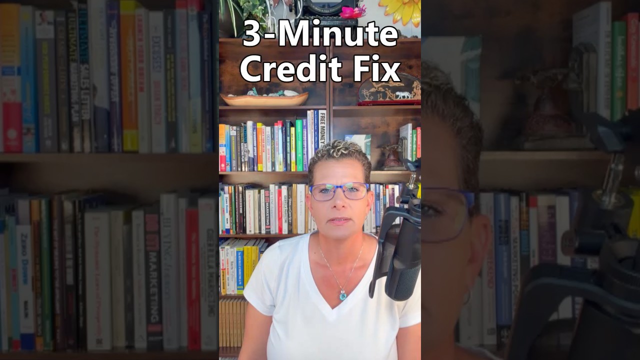 Improve Your Credit in 3 Minutes With This Simple Trick