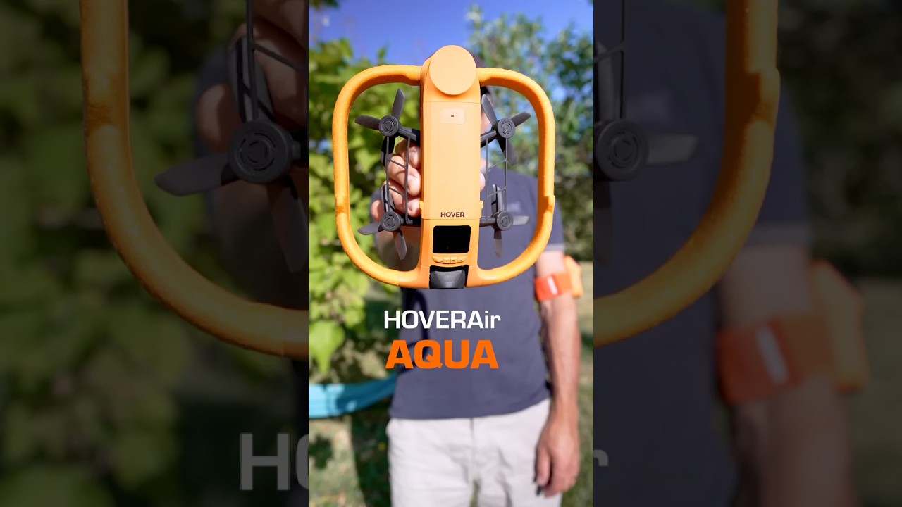 HOVERAir AQUA : Le drone ÉTANCHE pour les activités nautiques. #drone #HOVERAir #HOVERAirAQUA