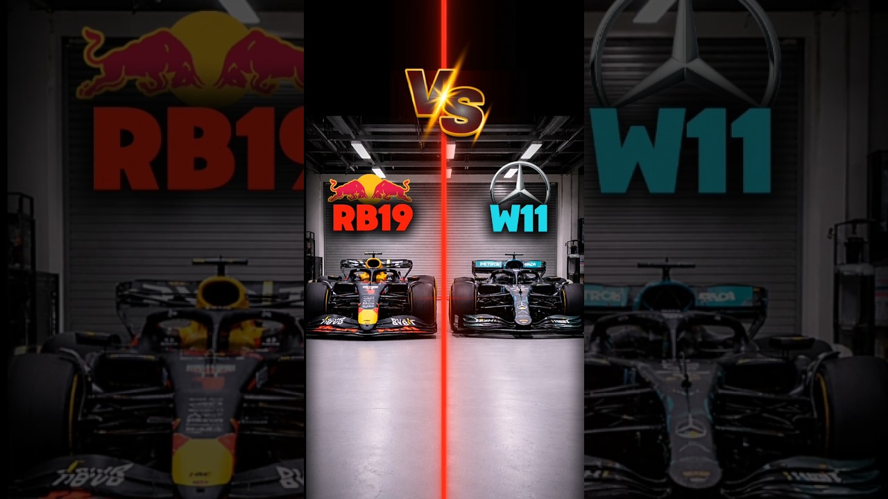 Red bull vs Mercedes 💀 #cars #shorts #f1 #formula1