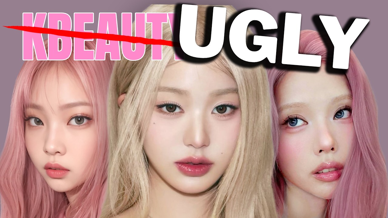 sorry but KPOP beauty is a mess.
