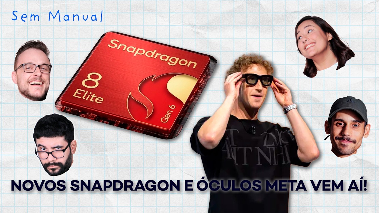 iPhone 18 Pro na mão + expectativas do Qualcomm Snapdragon Summit e Meta Connect 2026 #SemManual 51