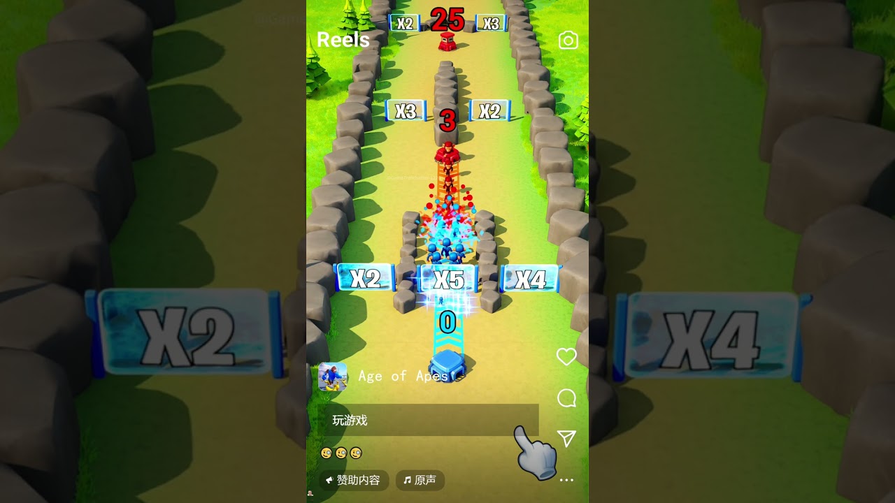 Must Play Mobile Game-Age Of Apes!🙉 #shorts #games #gaming