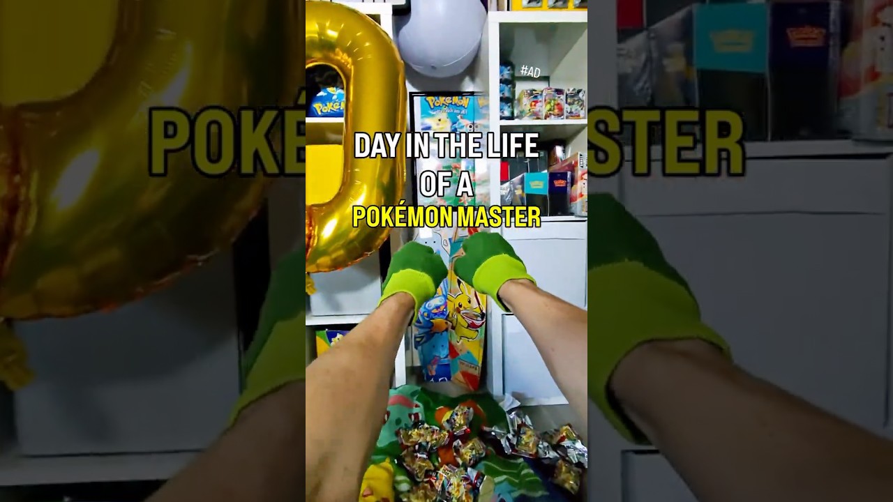 A day in the life of a Pokémon master
