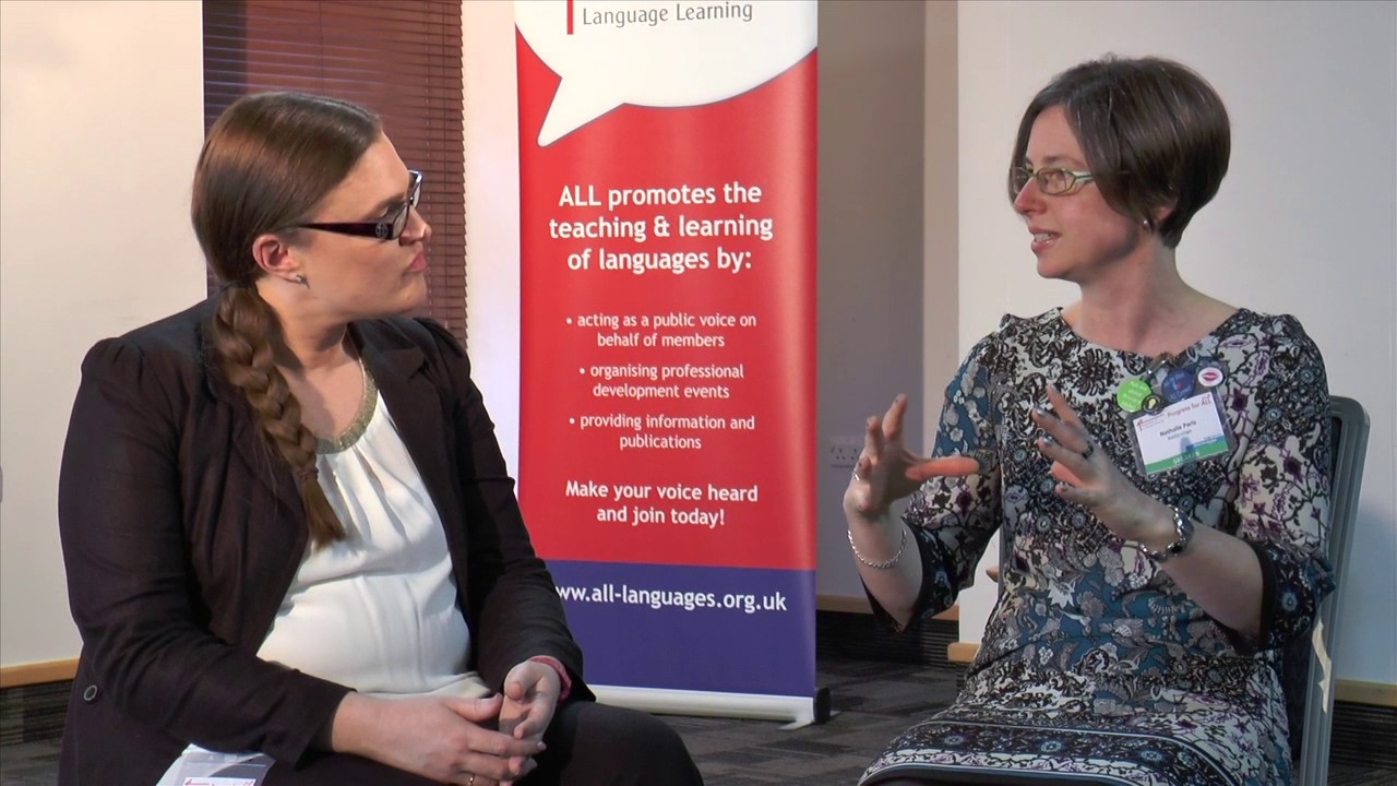Natalie Campbell and Nathalie Paris  at Language World 2017