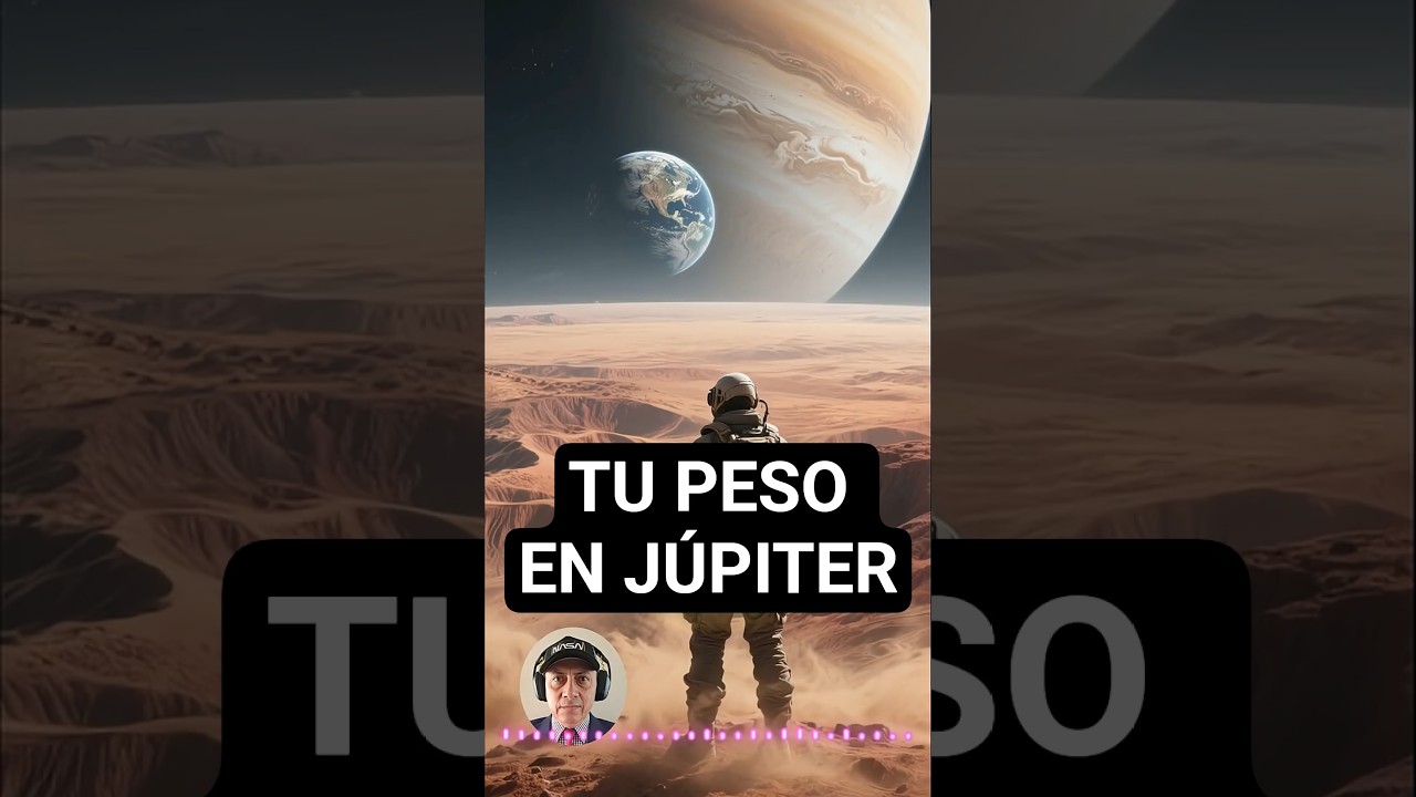 Cómo cambiaría tu peso en Júpiter y en el exoplaneta TOI-1789b