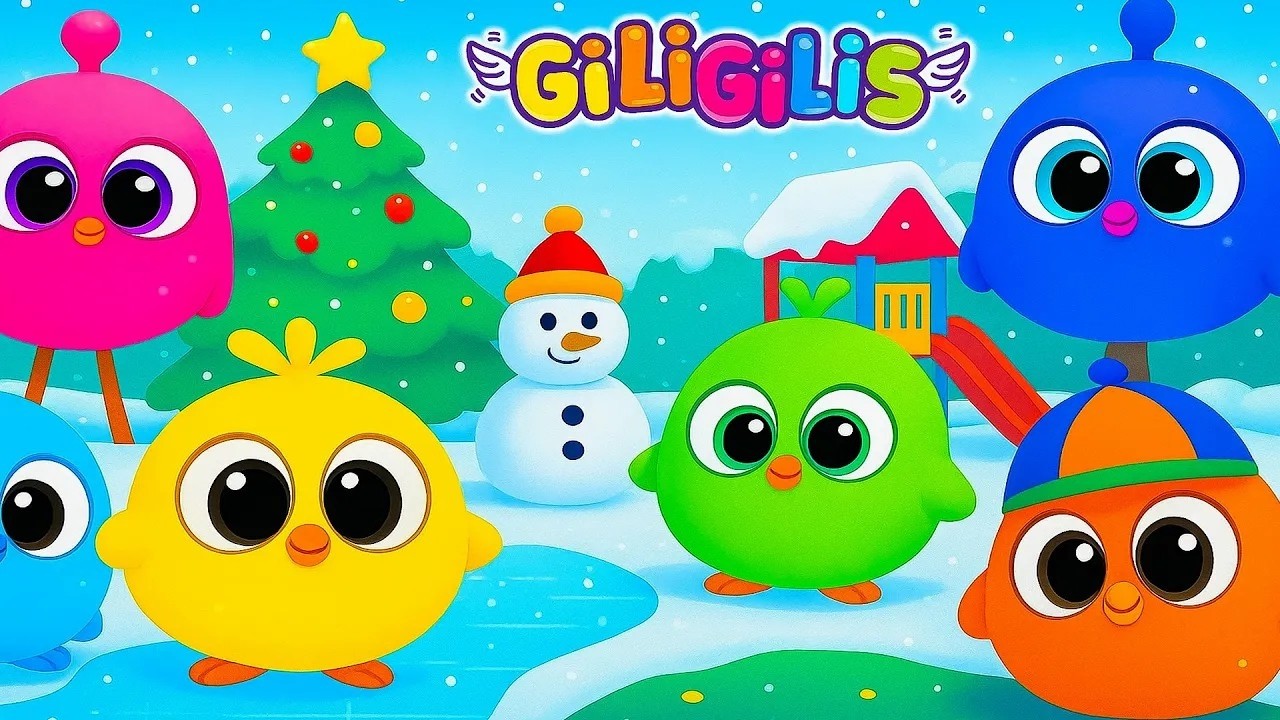 ❄️ Giligilis Winter Wonderland Fun ⛄ Snowy Playground Adventures with Friends & Smiles