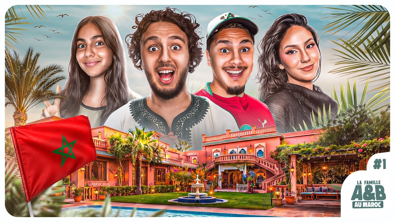 DE RETOUR EN FAMILLE DANS UNE VILLA AU MAROC ! (4 ANS APRÈS) #1 