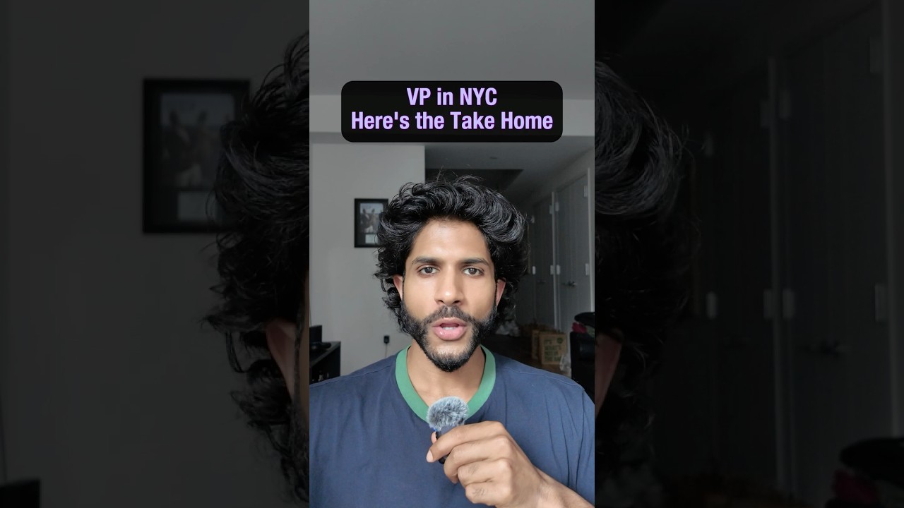 Making VP in NYC at $300K. Here's The Actual Take Home