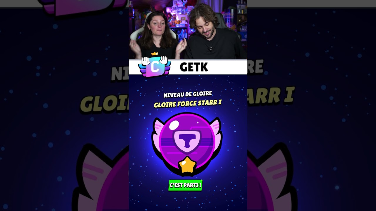 GLOIRE FORCE STARR ! #brawlstars #gaming