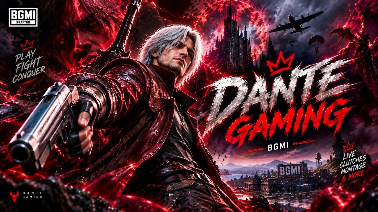 🔴Dante Gaming is Live | BGMI MOBILE | PUBG MOBILE || BGMI Live | Road To 3M