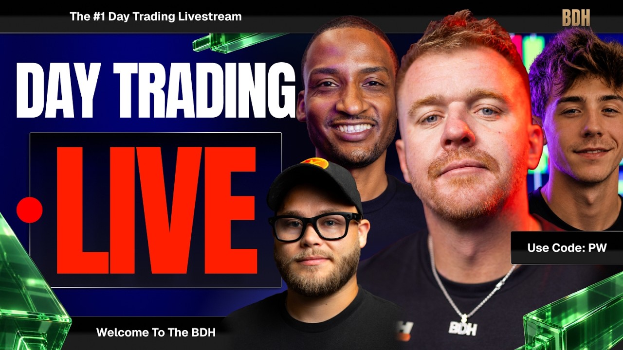LIVE DayTrading! LUCA$H Globex!