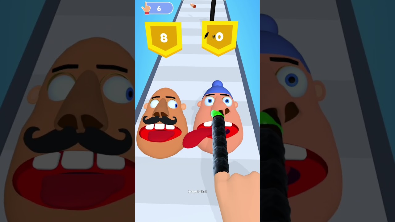 Finger Runner 🤪 Rahul Bhai game