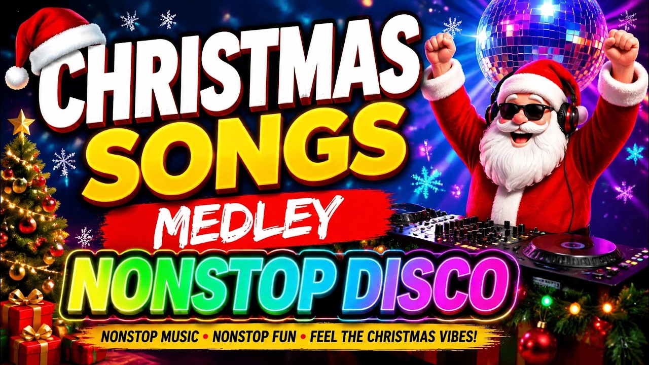 CHRISTMAS SONGS MEDLEY NONSTOP DISCO 2026