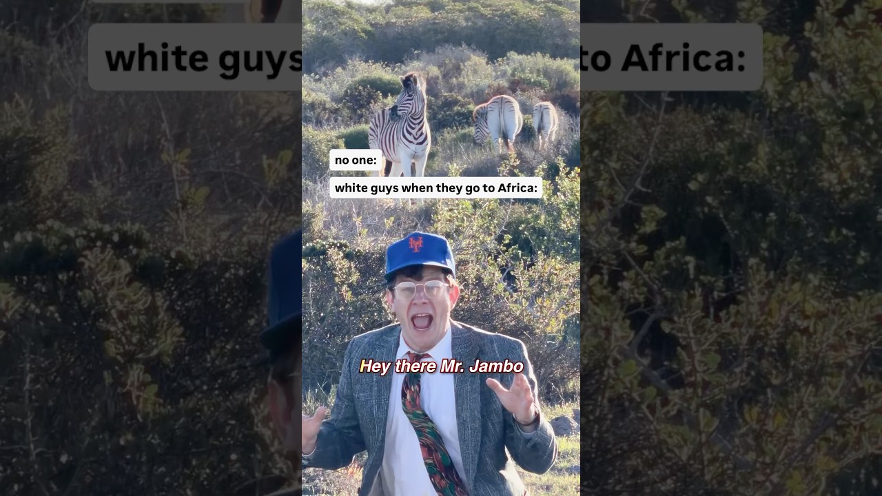 White Guys When They Go to Africa